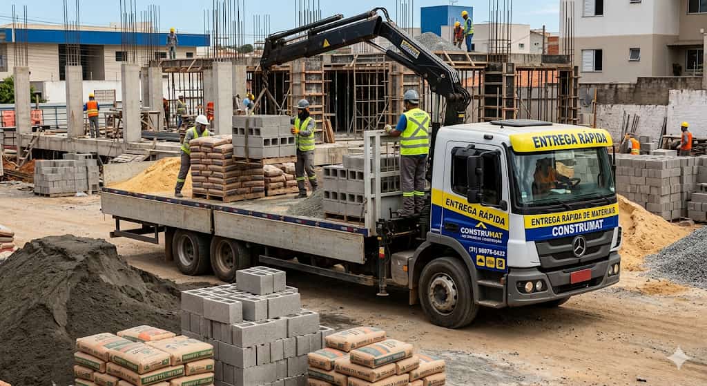 Frota própria para transporte — ConstruVilas